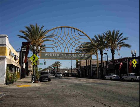 A Shot Of The Whittier Blvd Sign University Times