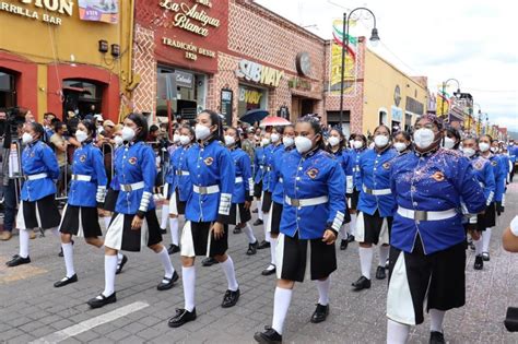 En San Pedro Cholula Se Realiza El Tradicional Desfile Por La