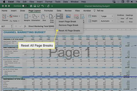 Como Inserir Uma Quebra De P Gina No Microsoft Excel