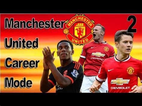 Fifa 16 Manchester United Career Mode 2 YouTube