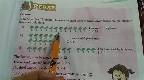 Class4 Maths Ch 5 Factors And Multiples Part 1 Youtube