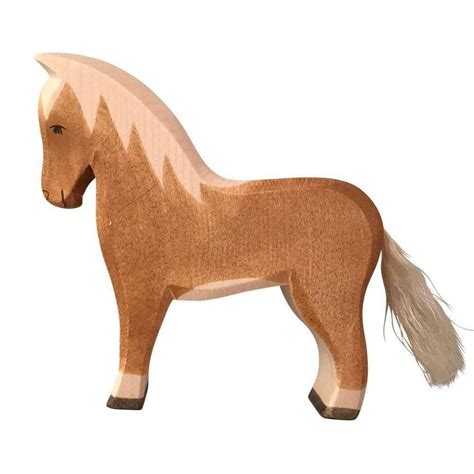 Ostheimer Horse Haflinger Wooden Toy Figures Farm Bella Luna Toys