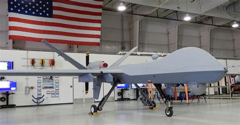 GA ASI Delivers First New Build MQ 9A To USMC General Atomics