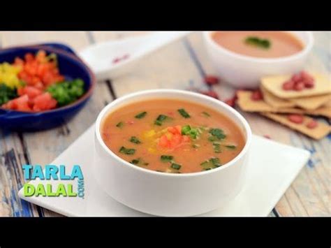 Rajma Soup, this savoury soup meets your iron and protein requirement through the tasty rajma in ...