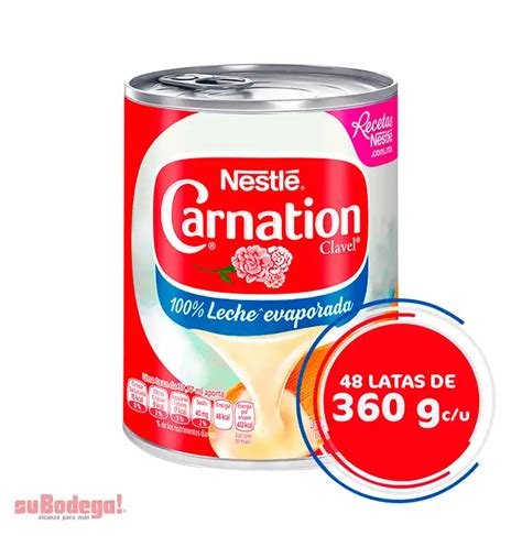 Leche Carnation Evaporada 360 gr suBodega alcanza para más