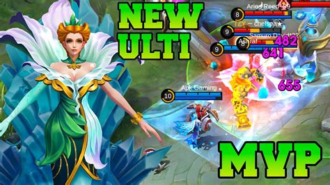 Aurora Revamp Gameplay MLBB Mobile Legends Aurora Best Build 2023 Top