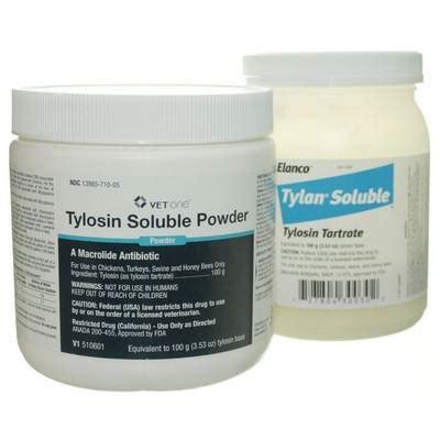 Tylan: Powdered Tylosin Base - Antibiotic - VetRxDirect