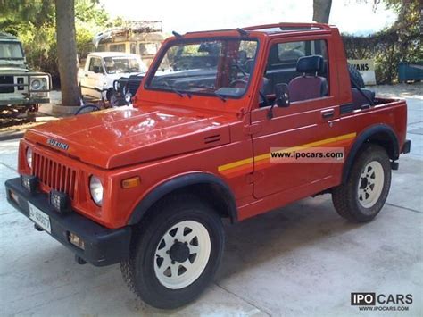 1986 Suzuki Samurai Samurai SJ Cabrio 1 0 Deluxe 86 Car Photo And Specs