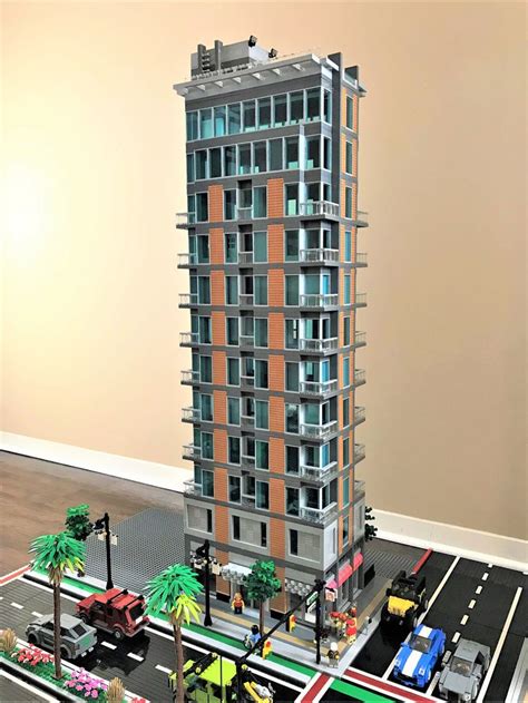 505 Wasabi Main Shot Lego Architecture Lego Skyscraper Lego House