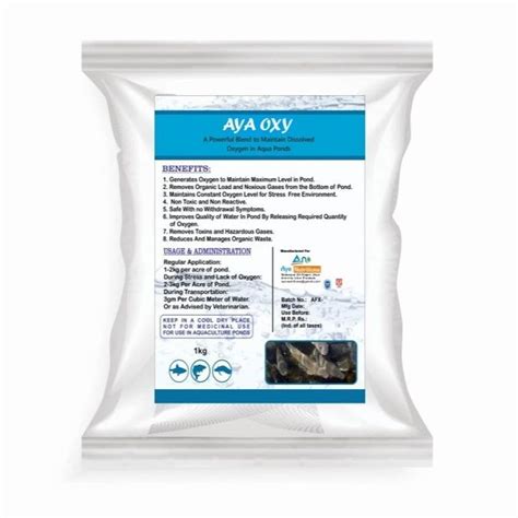 Tablets Aya Oxy Aquaculture Oxygen Releaser Packaging Type Packet Packaging Size 1 Kg At Rs