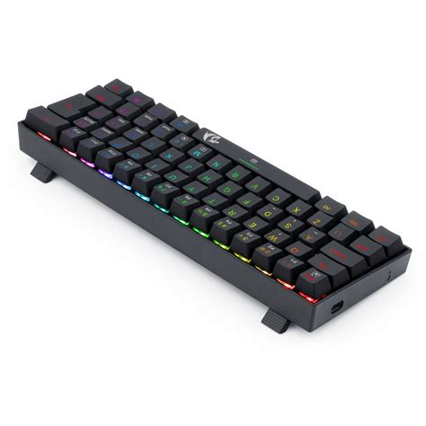 Teclado Mecânico Gamer Redragon Dragonborn RGB Switch Red Black ABNT