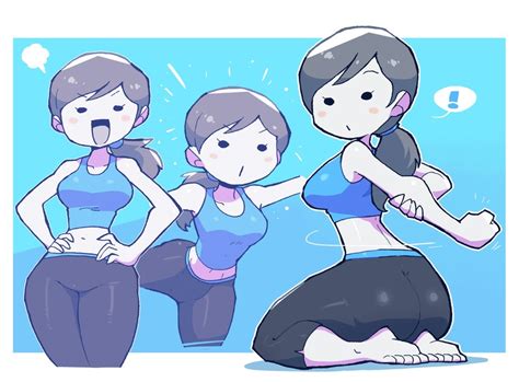 Wii Fit Trainer And Wii Fit Trainer Wii Fit Drawn By Rariatto