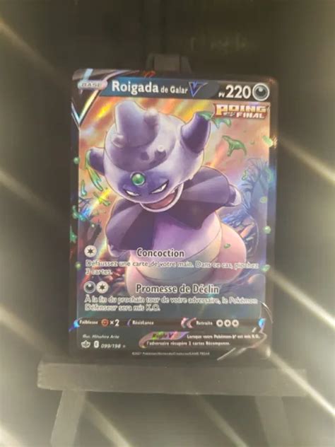 CARTE POKEMON REGNE De Glace Roigada De Galar V 099 198 EUR 2 00