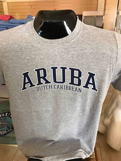 Arubasimpleteegrey Style Aruba Your Favorite Souveniraruba Clothing