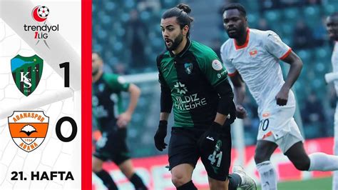 Kocaelispor Adanaspor Highlights Zet Trendyol Lig