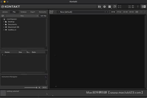 专业音频采样 Native Instruments Kontakt 7 for Mac 7 10 1 激活版 Mac软件俱乐部