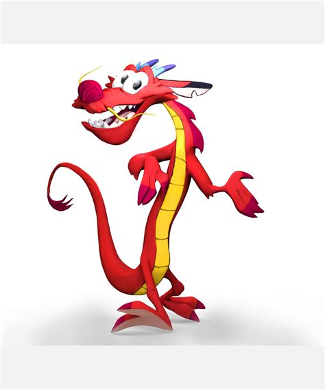 Disney Mushu D Model By Kellyjohnson Dart