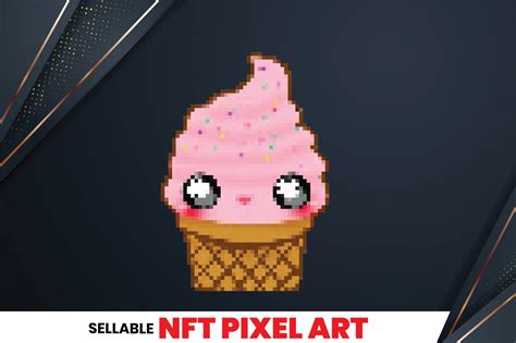 Ice Cream Pixel Art Graphic By Jonakh32 · Creative Fabrica