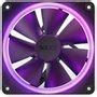 Kit 2 Cooler FAN NZXT 140mm RGB Controlador Preto RF R14DF B1