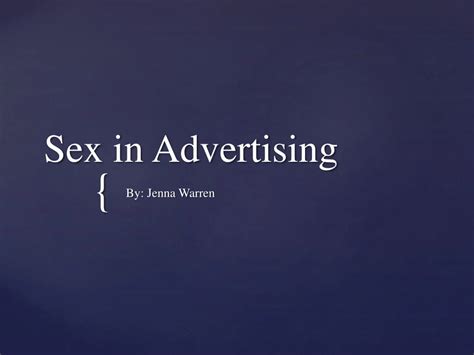 Ppt Sex In Advertising Powerpoint Presentation Free Download Id8871454