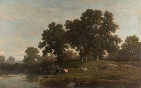 Heinrich Hellhoff Paysage Aux Vaches MutualArt