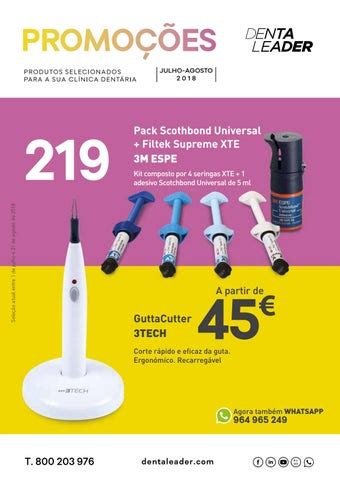 Promoções Dentaleader Julho Agosto 2018 by Dentaleader Issuu