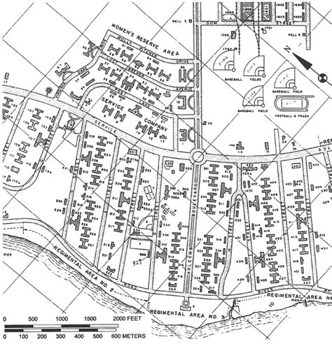 Camp Johnson Nc Map Cristy Claudetta