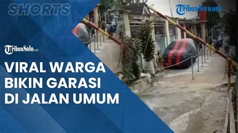 Viral Warga Bekasi Baru Beli Mobil Tapi Bikin Garasi Di Jalan Umum