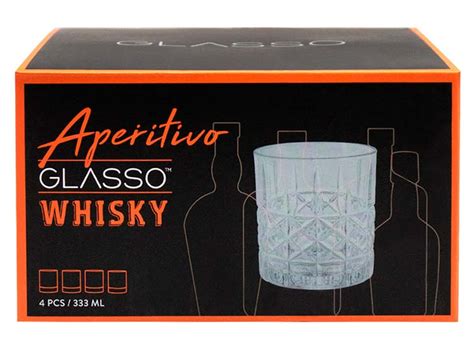 Ripley Set Vasos Glasso Whisky Vintage X