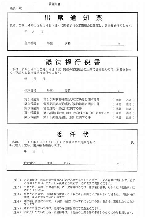 総会での議決権の取り扱い方 マンション管理士事務所ju