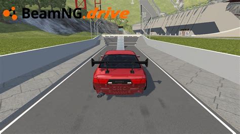 Beamng Drive Carro De Drift Vs Salto A Dist Ncia Youtube