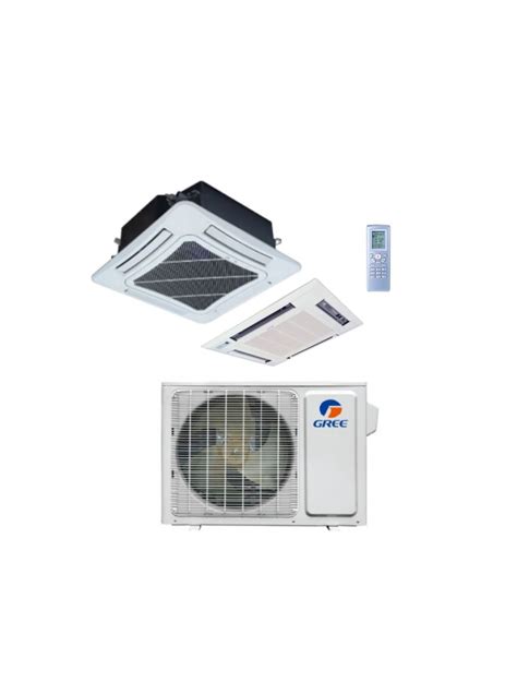 Ductless Ceiling Cassette Mini Split Air Conditioner With Heat Shelly