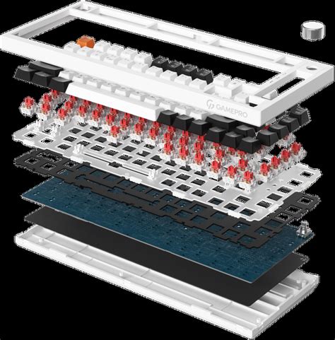 Gamepro Mk B Hot Swap Red Swich Rgb Black