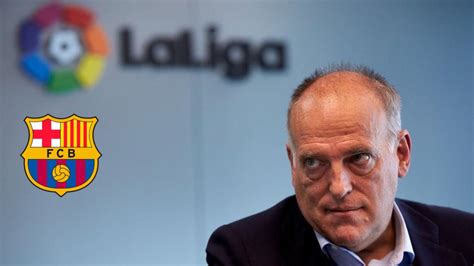 El Presidente De La Liga De España Se Pronuncia Sobre Si Barcelona Recibirá O No Castigo Por El