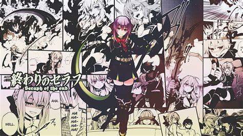 Hd Wallpaper Owari No Seraph Translated Manga Hiiragi Shinoa Anime