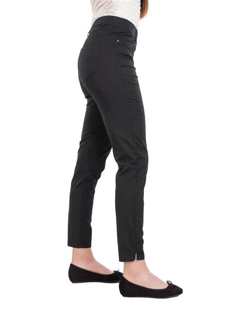 Pantaloni Con Elastico In Vita Donna Estivi Leggeri Cotone