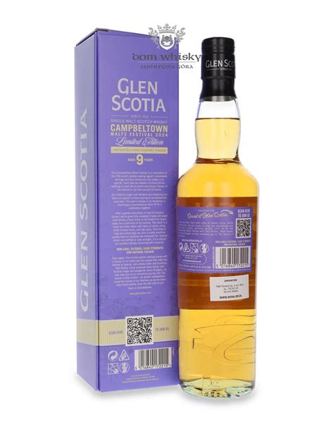 Glen Scotia 9 Letnia Sherry Cask Finish 2024 Campbeltown Malts