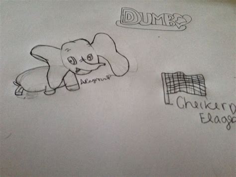 How To Draw Dumbo 6 Steps With Pictures WikiHow