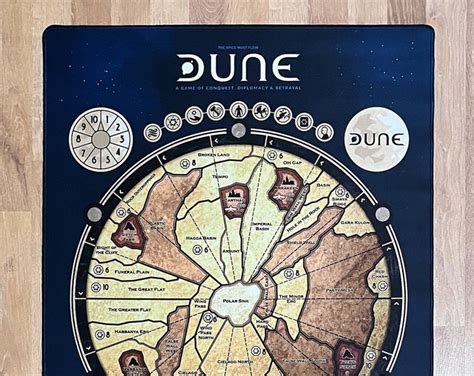 Dune 2019 Playmat Unofficial Product Etsy