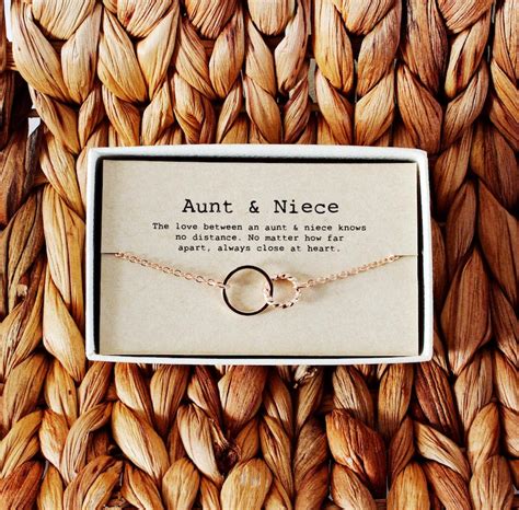 Aunt Niece Bracelet Aunt Niece T Aunt Niece Jewelry Etsy