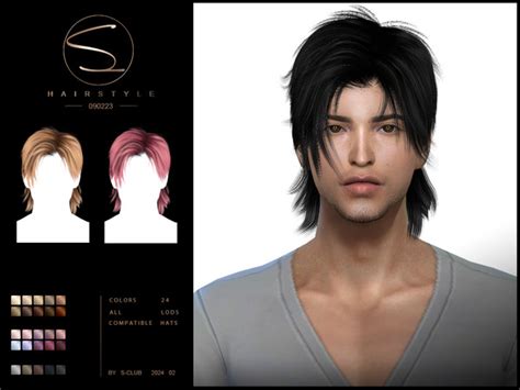 The Sims Resource Short Hairstyle 090224