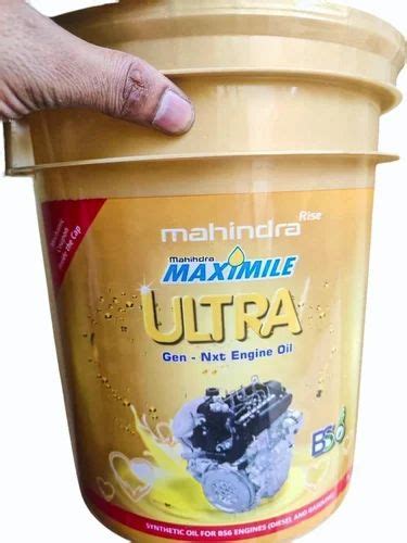 W Mahindra Maximile Ultra Engine Oil Bucket Of Litre At Rs