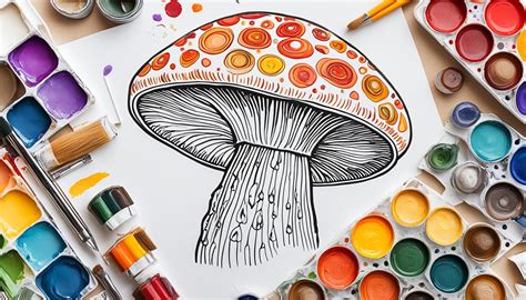 Easy Mushroom Painting Ideas for Crafty Fun