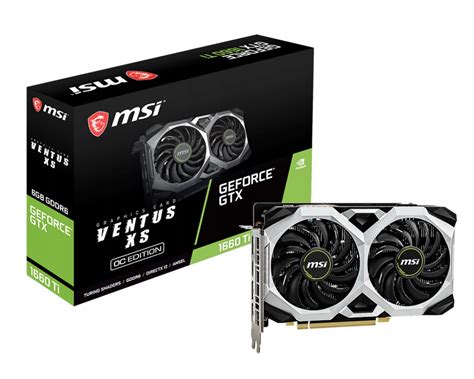 Karta graficzna MSI GTX 1660 Ti Ventus XS OC 6 GB w Głogów Sklep