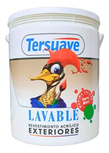 Pintura Tersuave Latex Lavable Exterior Blanco 1 Lts Mix MercadoLibre