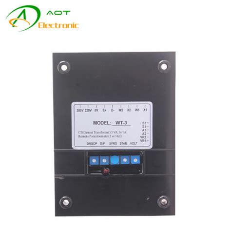 Generator Parts Automatic Voltage Regulator AVR WT 3 For Engga Alternator