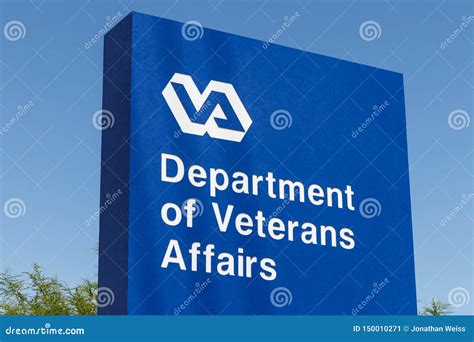 Veterans Affairs Signage And Logo. The VA Provides Healthcare Services ...