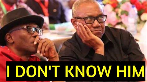 Peter Obi Disown Julius Abure As Lp Chairman As Sack Abure Call