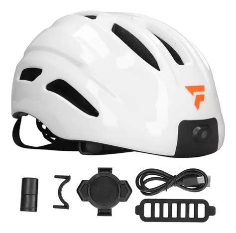 Casco De Bicicleta Inteligente Para Adultos Cámara De 1080p Cuotas