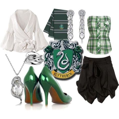 Slytherin Outfit Ideas Slytherin Outfit Slytherin Fashion Slytherin